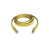 Cat6 Gigabit Snagless Molded Patch Cable (RJ45 M/M) - Yellow, 4-ft.