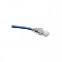 Cat6 Gigabit Solid Conductor Snagless Patch Cable (RJ45 M/M) - Blue, 175-ft.