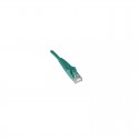 Cat5e 350MHz Snagless Molded Patch Cable (RJ45 M/M) - Green, 10-ft.