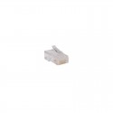 Tripp Lite RJ45 Plugs for Round Solid / Stranded Conductor 4-pair Cat5e Cable, 100-Pack