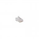Tripp Lite RJ45 Plugs for Flat Solid / Stranded Conductor Cable, 100-Pack