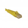 Cat5e 350MHz Snagless Molded Patch Cable (RJ45 M/M) - Yellow, 6-ft.