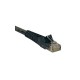 Tripp Lite Cat6 Gigabit Snagless Molded UTP Patch Cable (RJ45 M/M) - Black, 4.57 m (15-ft.)