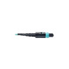MTP/MPO Patch Cable, 12 Fiber, 40GbE, 40GBASE-SR4, OM3 Plenum-Rated - Aqua, 10M (33-ft.)
