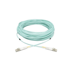 10Gb Duplex Multimode 50/125 OM3 LSZH Fiber Patch Cable, (LC/LC) - Aqua, 8M (26-ft.)