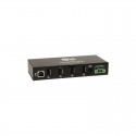 Tripp Lite 4-Port Rugged Industrial USB 2.0 Hi-Speed Hub w 15KV ESD Immunity and metal case, Mountable