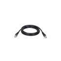 Cat5e 350MHz Snagless Molded Patch Cable (RJ45 M/M) - Black, 5-ft.