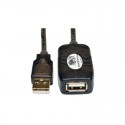 USB 2.0 Hi-Speed Active Extension Cable (A M/F), 16-ft.