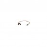 Multimode Fiber Optics 1-ft. LC/ST M/F 62.5/125 Duplex Multimode Adapter Cable