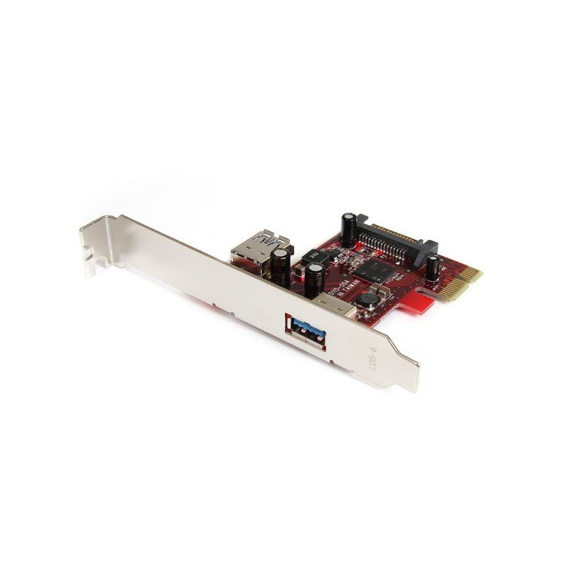 StarTech.com 2 port PCIe SuperSpeed USB 3.0 Card 1 Internal 1 External