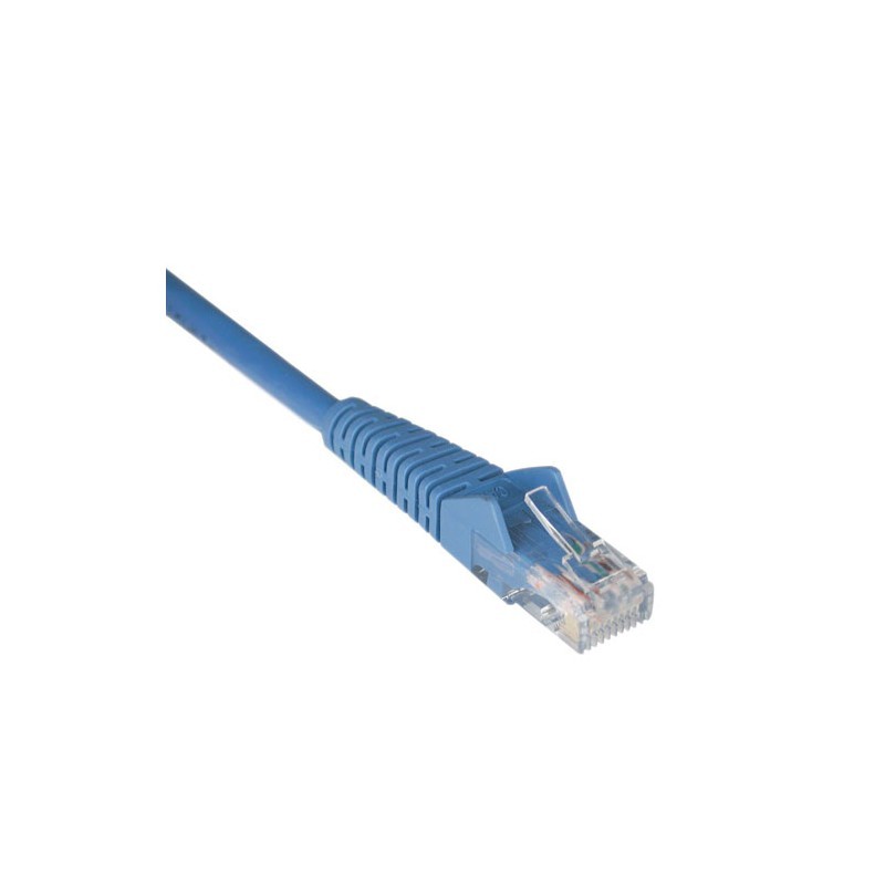 Cat6 Gigabit Snagless Molded Patch Cable (RJ45 M/M) - Blue, 2-ft.
