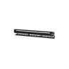24-Port 1U Rack-Mount Cat5e 110 Patch Panel, 568B, RJ45 Ethernet