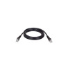 Cat5e 350MHz Snagless Molded Patch Cable (RJ45 M/M) - Black, 14-ft.