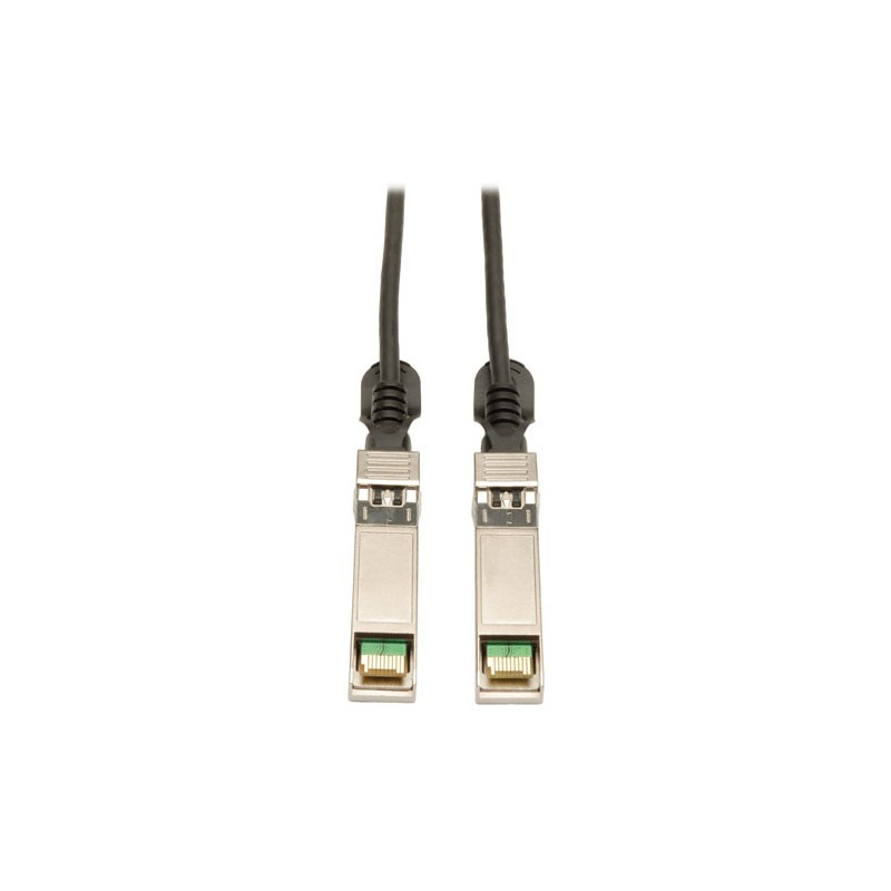 SFP+ 10Gbase-CU Passive Twinax Copper Cable, Black, 1M (3-ft.)