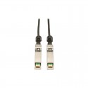 SFP+ 10Gbase-CU Passive Twinax Copper Cable, Black, 0.5M (20-in.)