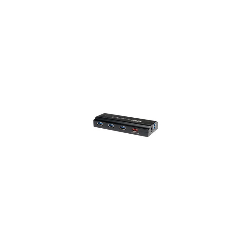 7-Port USB 3.0 SuperSpeed Hub with Dedicated 2A USB Charging Port