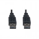 Universal Reversible USB 2.0 Hi-Speed Cable (Reversible A to Reversible A M/M), 3-ft.