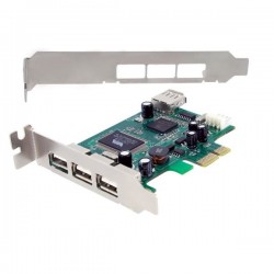 StarTech.com  4 Port PCI Express Low Profile High Speed USB Card