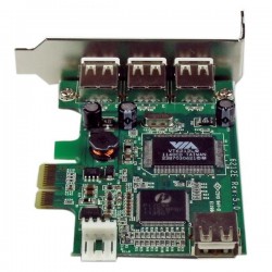 StarTech.com  4 Port PCI Express Low Profile High Speed USB Card