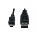 Universal Reversible USB 2.0 Hi-Speed Cable (Reversible A to 5Pin Mini B M/M), 6-ft.