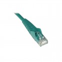 Cat6 Gigabit Snagless Molded Patch Cable (RJ45 M/M) - Green, 2-ft.