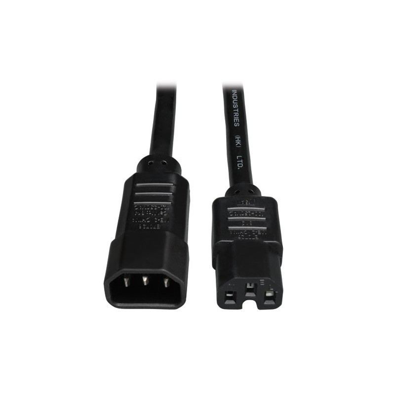 Tripp Lite Heavy-Duty Computer Power Cord, 16A, 14AWG (IEC-320-C14 to ...