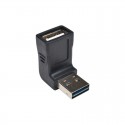 Universal Reversible USB 2.0 Hi-Speed Adapter (Reversible A to Up Angle A M/F)