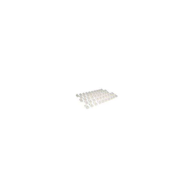 50 Pack Modular RJ45 Connectors Cat5e Stranded