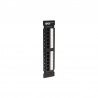 12-Port Wall-Mount Cat5e Patch Panel, 568B, RJ45 Ethernet