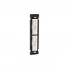 12-Port Wall-Mount Cat5e Patch Panel, 568B, RJ45 Ethernet