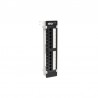 12-Port Wall-Mount Cat5e Patch Panel, 568B, RJ45 Ethernet