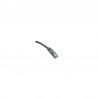 Cat5e 350MHz Molded Shielded Patch Cable (RJ45 M/M) - Gray, 100-ft.