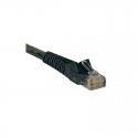 Cat6 Gigabit Snagless Molded Patch Cable (RJ45 M/M) - Black, 2-ft.