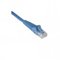 Cat6 Gigabit 550Mhz Snagless Molded Patch Cable (RJ45 M/M) - Blue, 3-ft.