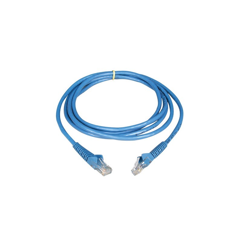 Cat6 Gigabit Snagless Molded Patch Cable (RJ45 M/M) - Blue, 5-ft.