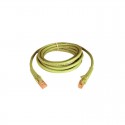Cat6 Gigabit Snagless Molded Patch Cable (RJ45 M/M) - Yellow, 7-ft.