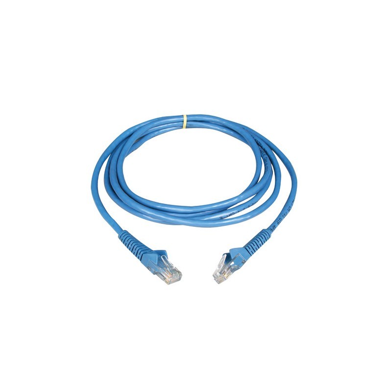 Cat6 Gigabit Snagless Molded Patch Cable (RJ45 M/M) - Blue, 10-ft.