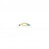 Singlemode Fiber Optics 1-m (3-ft.) Duplex SMF 8.3/125 Patch Cable, LC/SC