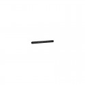 16-Port 1U Rackmount Fiber Optic Patch Panel, LC/LC