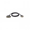 Tripp Lite AT Serial Modem Gold Cable (DB25 to DB9 M/F), 6-ft/