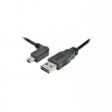 Universal Reversible USB 2.0 Hi-Speed Cable (Reversible A to Left-Angle 5Pin Mini B M/M), 6-ft.