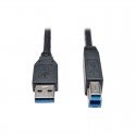 USB 3.0 SuperSpeed Device Cable (AB M/M) Black, 10-ft.