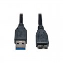 USB 3.0 SuperSpeed Device Cable (A to Micro-B M/M) Black, 3-ft.