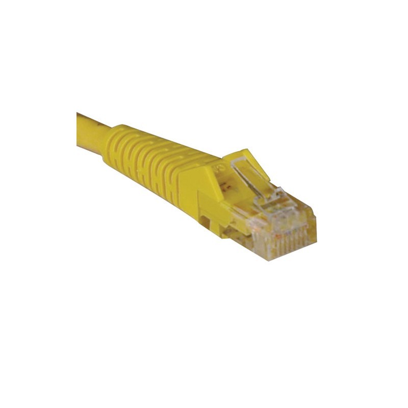 Cat6 Gigabit Snagless Molded Patch Cable (RJ45 M/M) - Yellow, 20-ft.