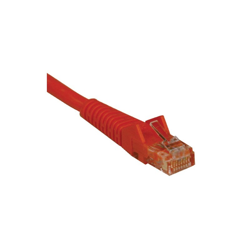 Cat6 Gigabit Snagless Molded Patch Cable (RJ45 M/M) - Orange, 20-ft.