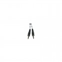 3.5mm 4-Position Female to (x2) 3.5mm 3-Position Male Audio Headset Splitter Adapter, 6-in.