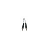 3.5mm 4-Position Female to (x2) 3.5mm 3-Position Male Audio Headset Splitter Adapter, 6-in.