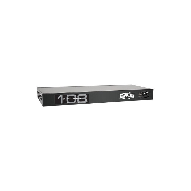 NetCommander 8-Port Cat5 IP KVM Switch 1U Rack-Mount 1+1 User