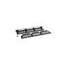48-Port 1U Rack-Mount Cat6 High Density 110 Patch Panel, 568B, RJ45 Ethernet