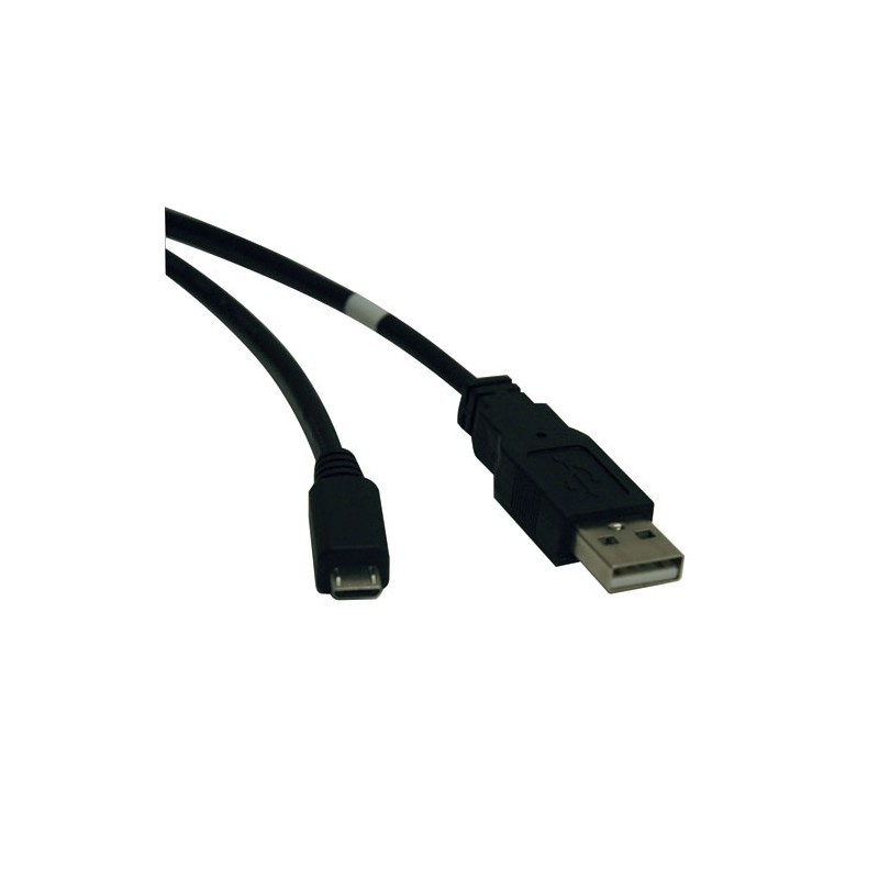 USB 2.0 Hi-Speed A to Micro-B Cable (M/M), 10-ft.